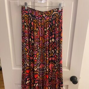Boden Maxi Skirt in Vibrant Colors Size US 2, UK 6